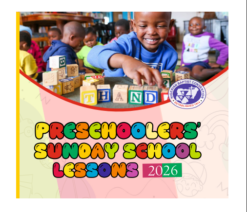 2026 Preschooler Sunday School