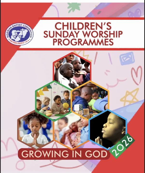 Cover of Children's Sunday Worship Programmes: Growing in God 2026