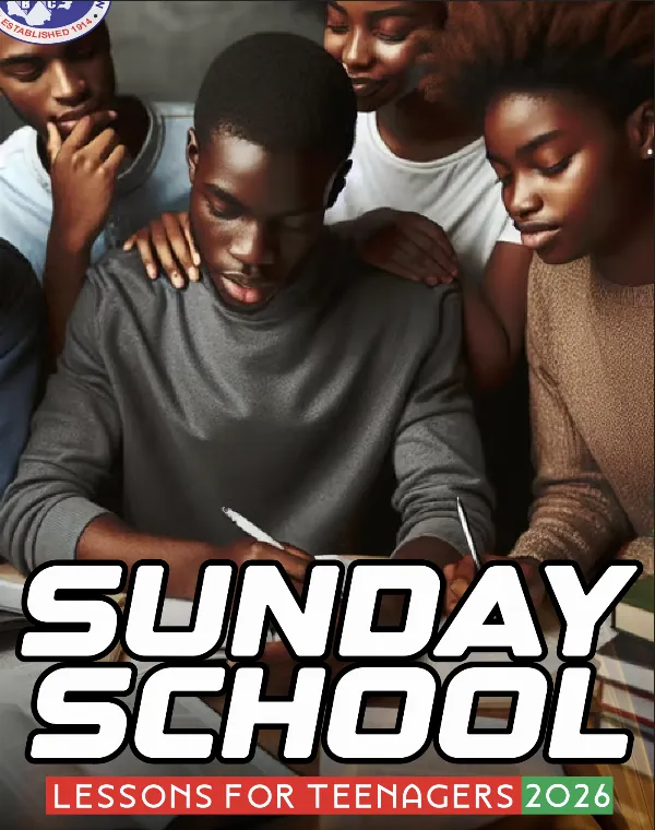 Cover of Sunday School Lessons for Teenagers 2026